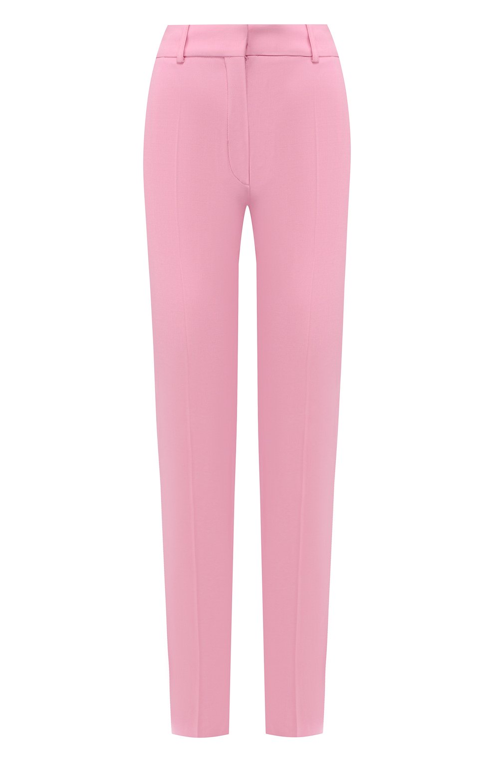 Брюки VICTORIA BECKHAM светло-розового цвета по цене 81700 руб., арт. TR SLM 21005B, фото 1 Брюки VICTORIA BECKHAM, арт. TR SLM 21005B, фото 1