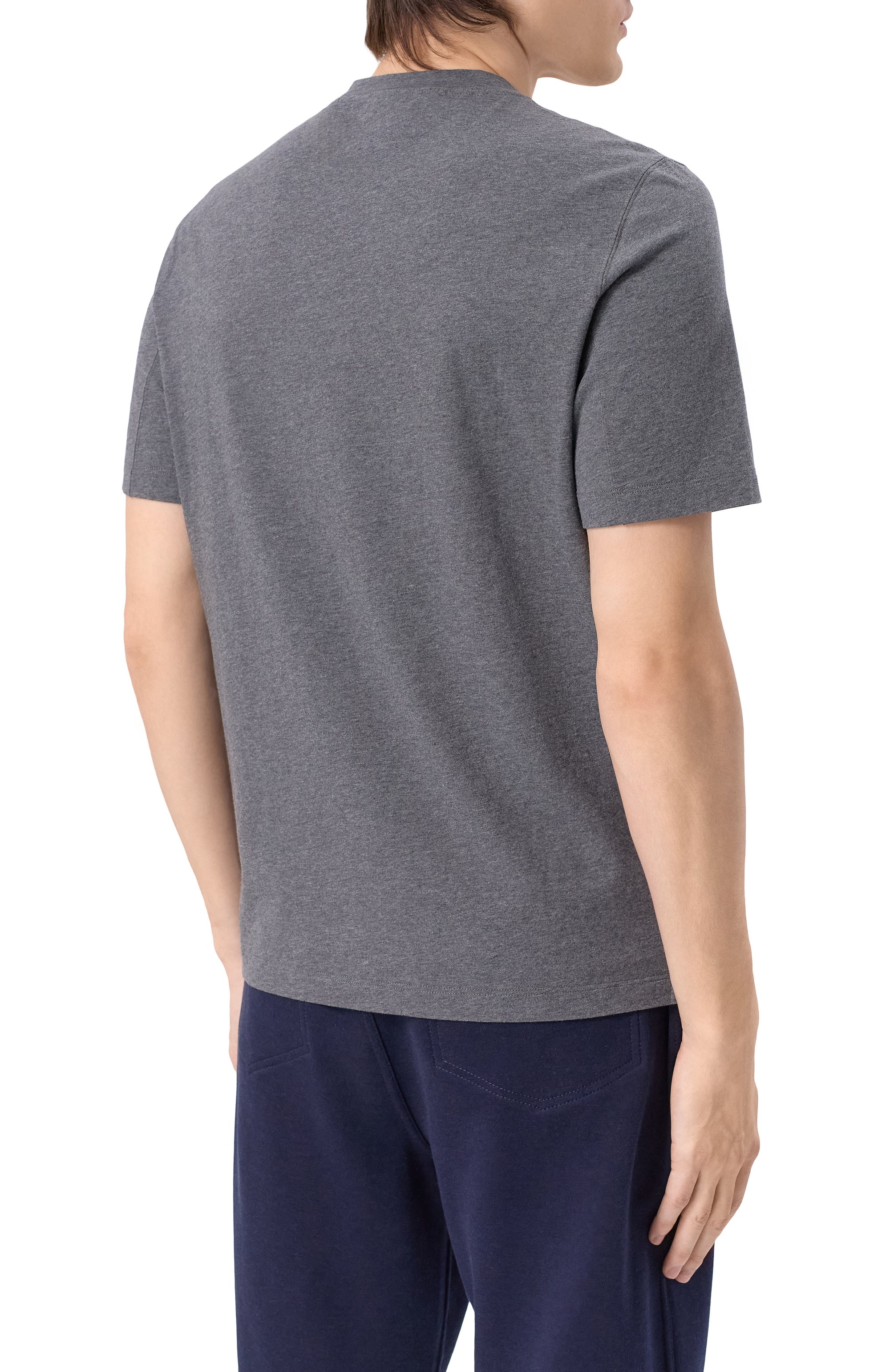 Хлопковая футболка BRUNELLO CUCINELLI, арт. M0B138413, фото 4