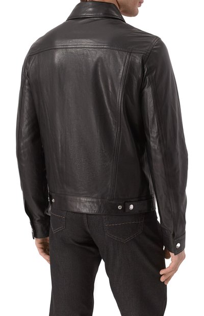 Кожаная куртка JACOB LEE, арт. MLJ010SS25B, фото 4