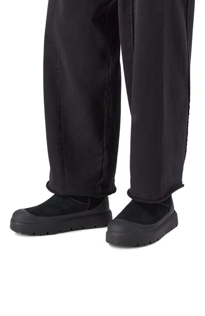 Комбинированные сапоги classic ultra mini UGG, арт. 1174196, фото 3