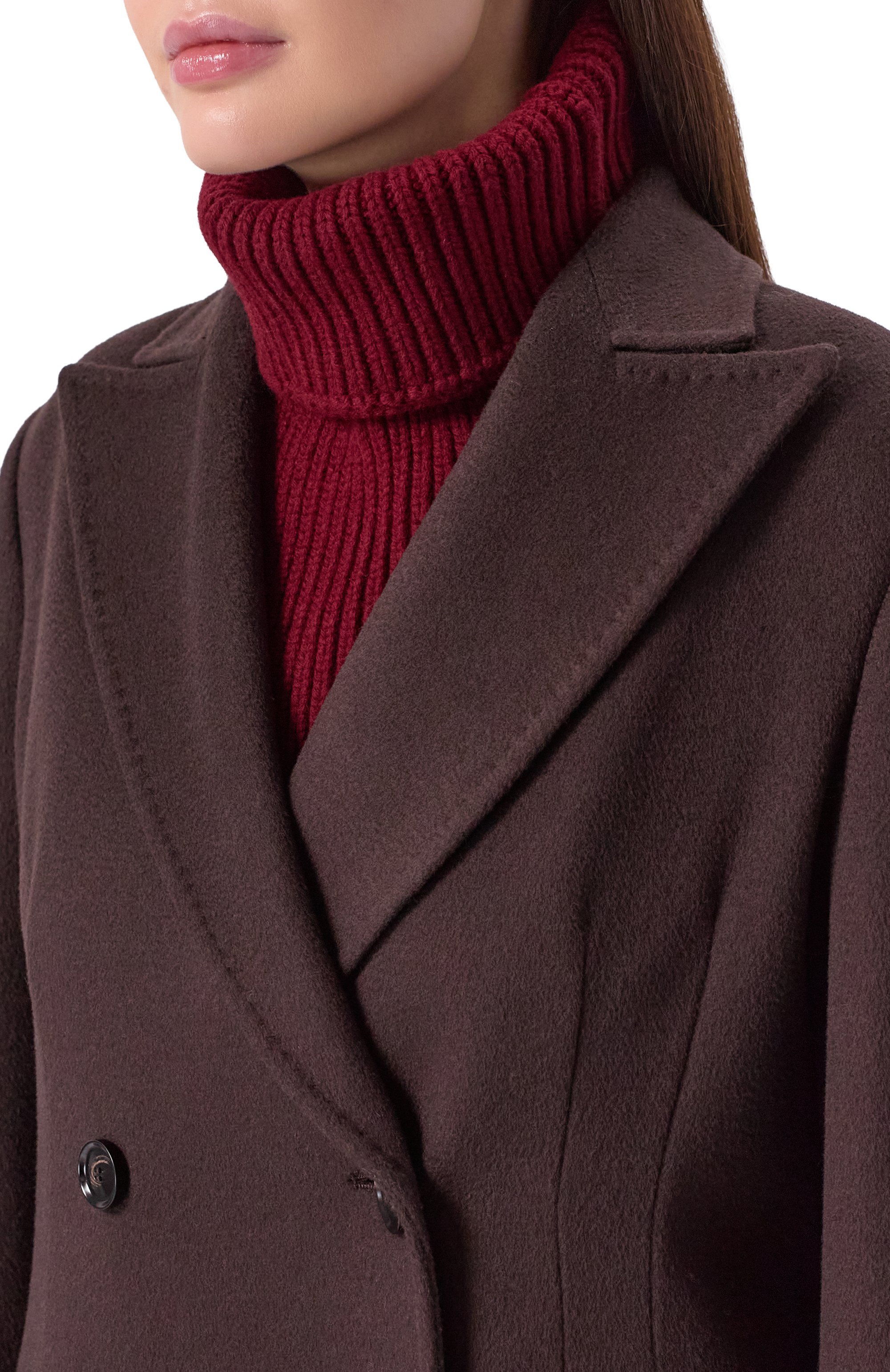 Манишка из шерсти и кашемира ELIE SAAB, арт. SC002NF25CK010, фото 2