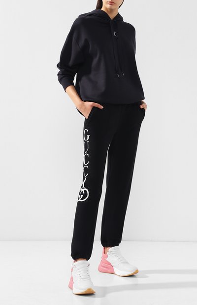 Хлопковые джоггеры с логотипом бренда GUCCI, арт. 539091/X3Q27, фото 2