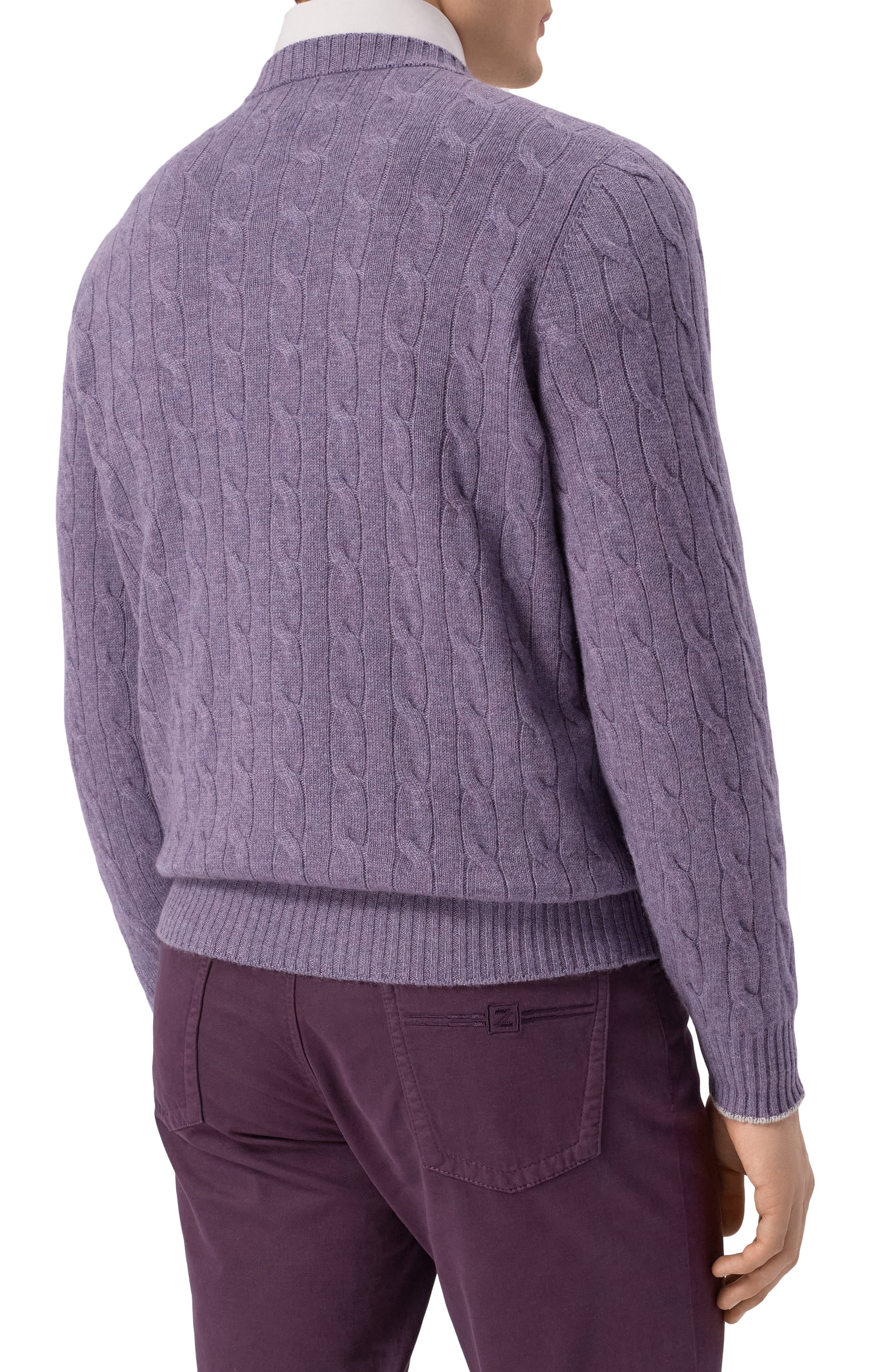 Кашемировый джемпер BRUNELLO CUCINELLI, арт. M22707200, фото 4