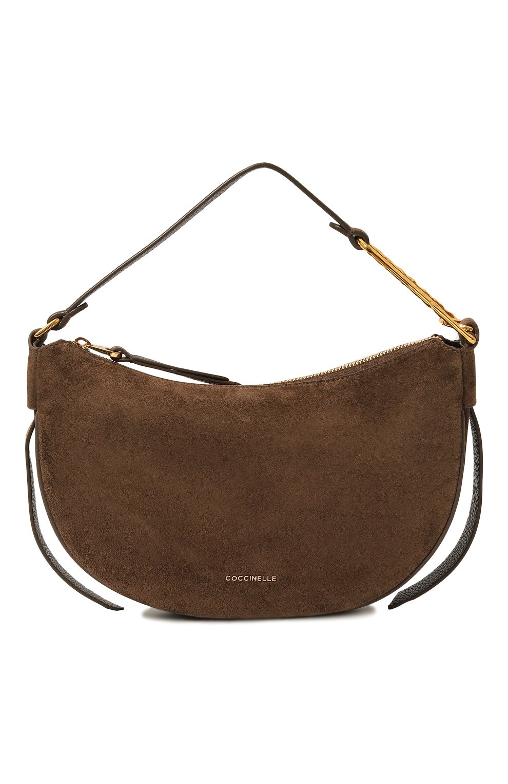 Сумка priscilla small COCCINELLE коричневого цвета по цене 38000 руб., арт. E1 PEP 13 03 01, фото 1 Сумка priscilla small COCCINELLE, арт. E1 PEP 13 03 01, фото 1