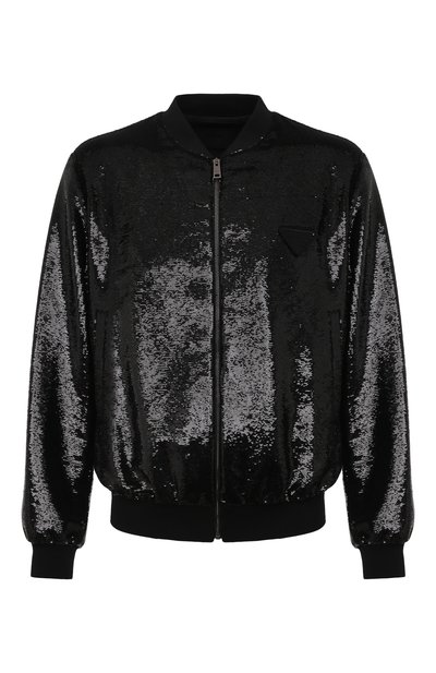 Мужской бомбер PRADA, арт. SGB966-1Z9V-F0002-221
