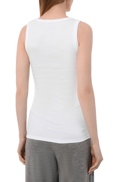 Хлопковая майка BOSS ORANGE, арт. 50504245, фото 4