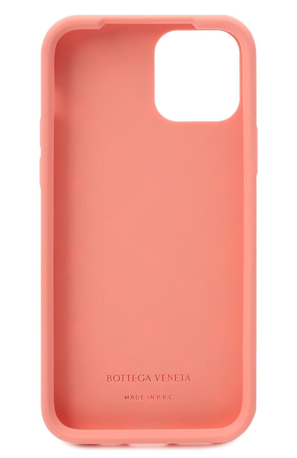 Чехол для iphone 12 pro max BOTTEGA VENETA персикового цвета по цене 14950 руб., арт. 670185/V0EY0, фото 2 Чехол для iphone 12 pro max BOTTEGA VENETA, арт. 670185/V0EY0, фото 2