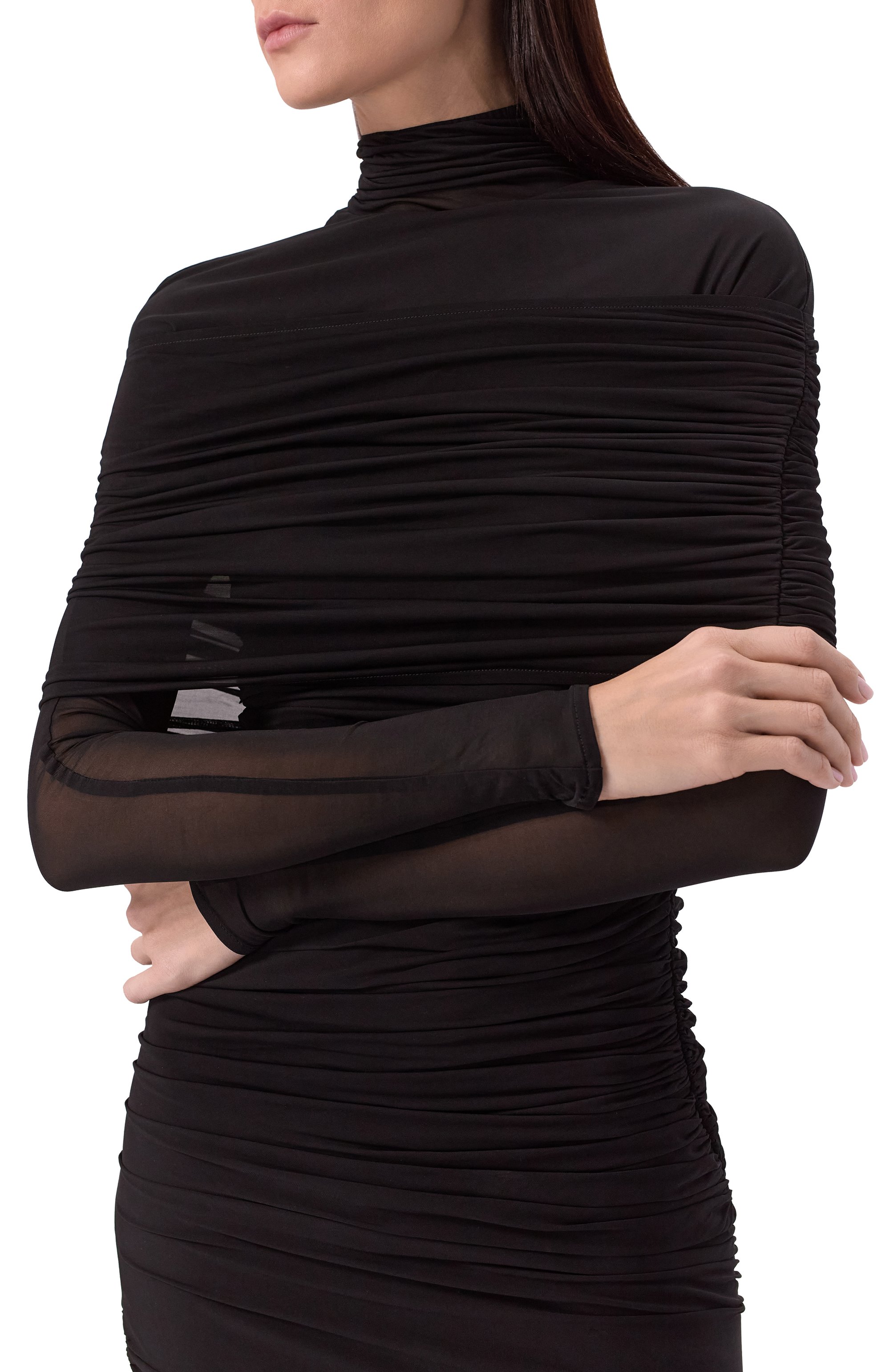 Платье из вискозы MUGLER, арт. 25P3R016356011, фото 5