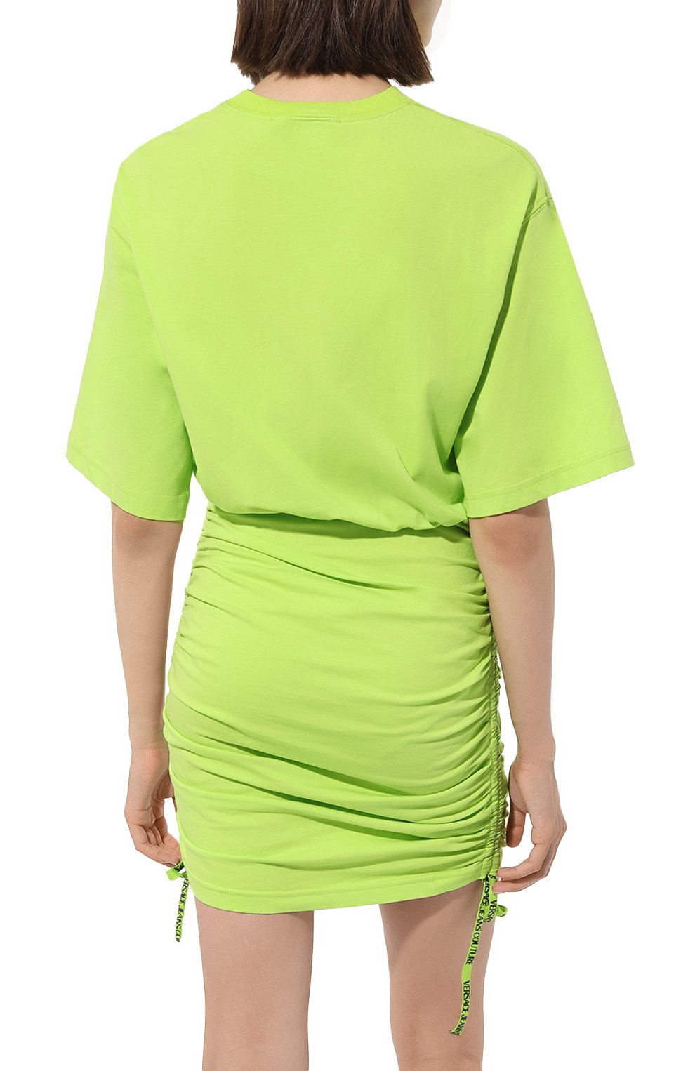 Хлопковое платье VERSACE JEANS COUTURE, арт. 74HA0972/J0020, фото 4