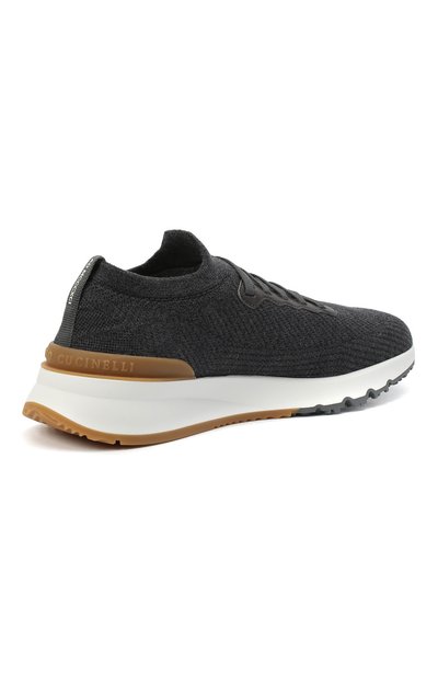 Текстильные кроссовки BRUNELLO CUCINELLI, арт. MZUWLB0259, фото 4