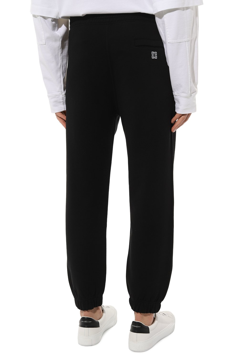 Хлопковые джоггеры GIVENCHY, арт. BM513U/3Y78, фото 4