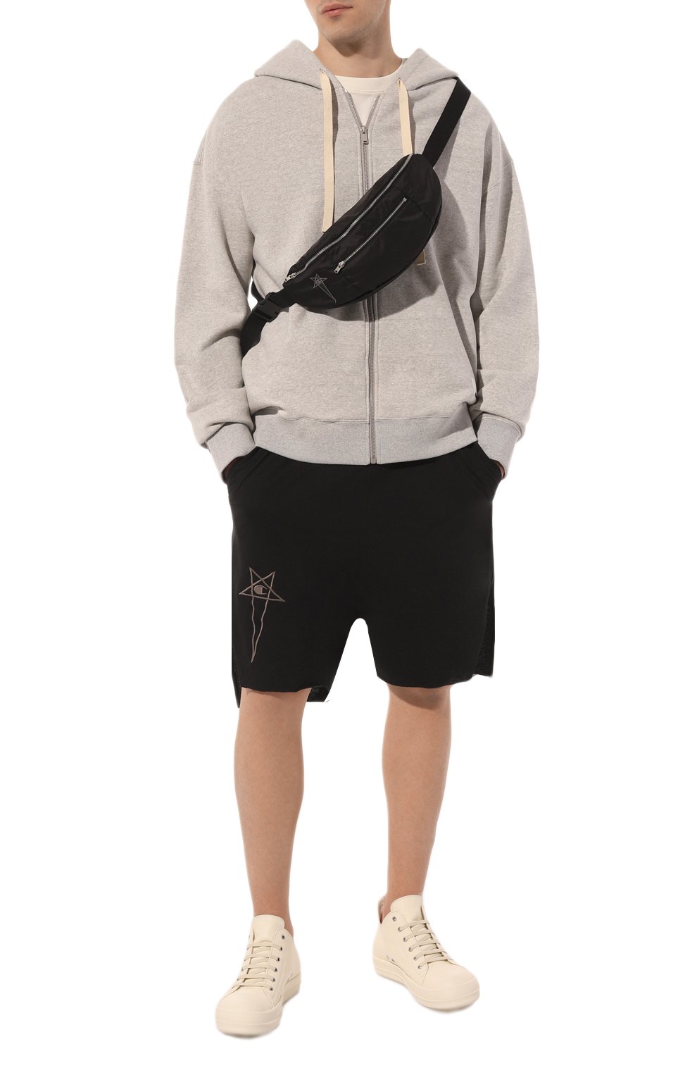 Текстильная поясная сумка rick owens x champion RICK OWENS, арт. CM01D6097/CHNY, фото 7