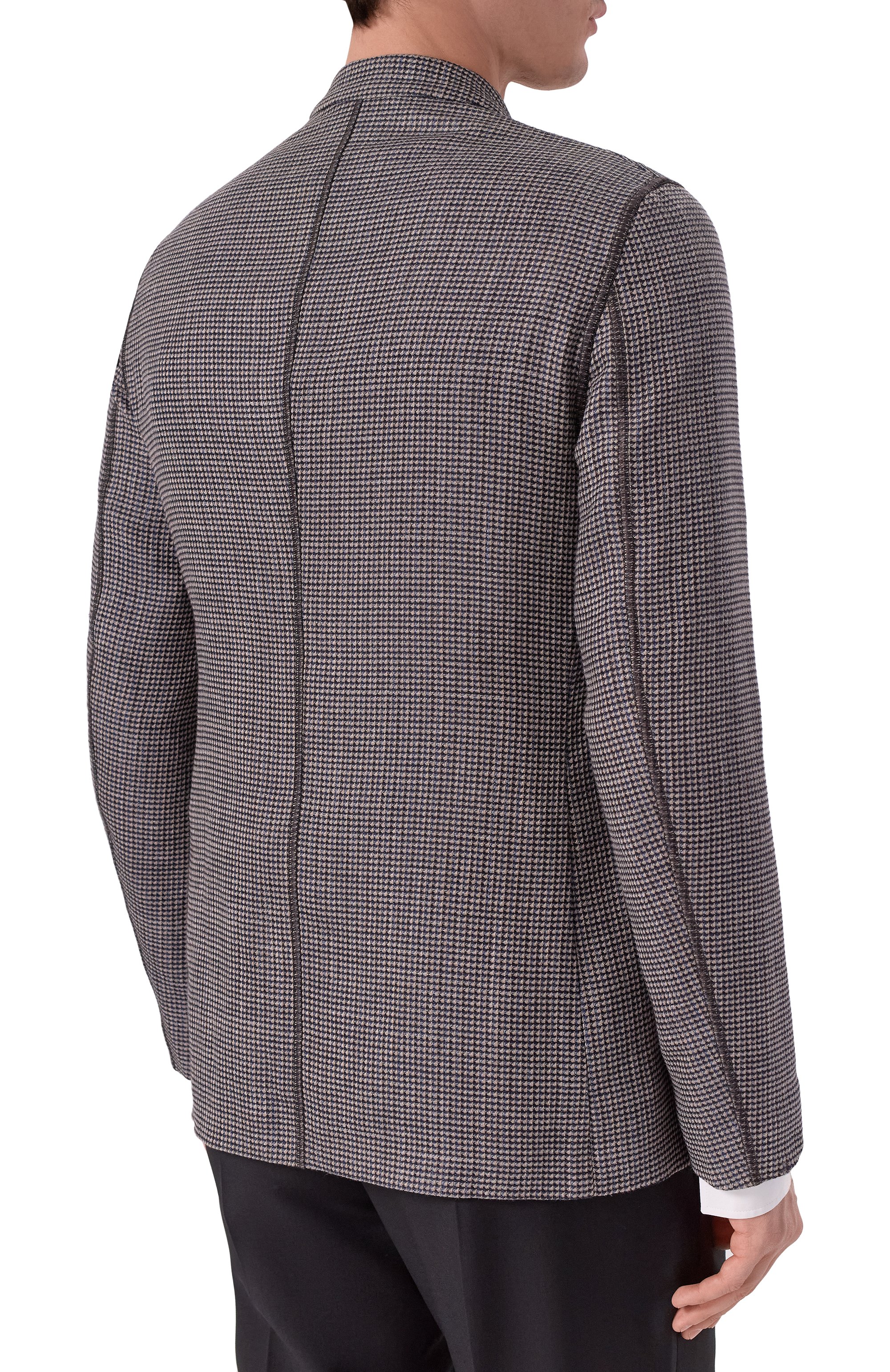 Пиджак из шерсти и шелка GIORGIO ARMANI, арт. 0WGGG0IL/T02D3, фото 4