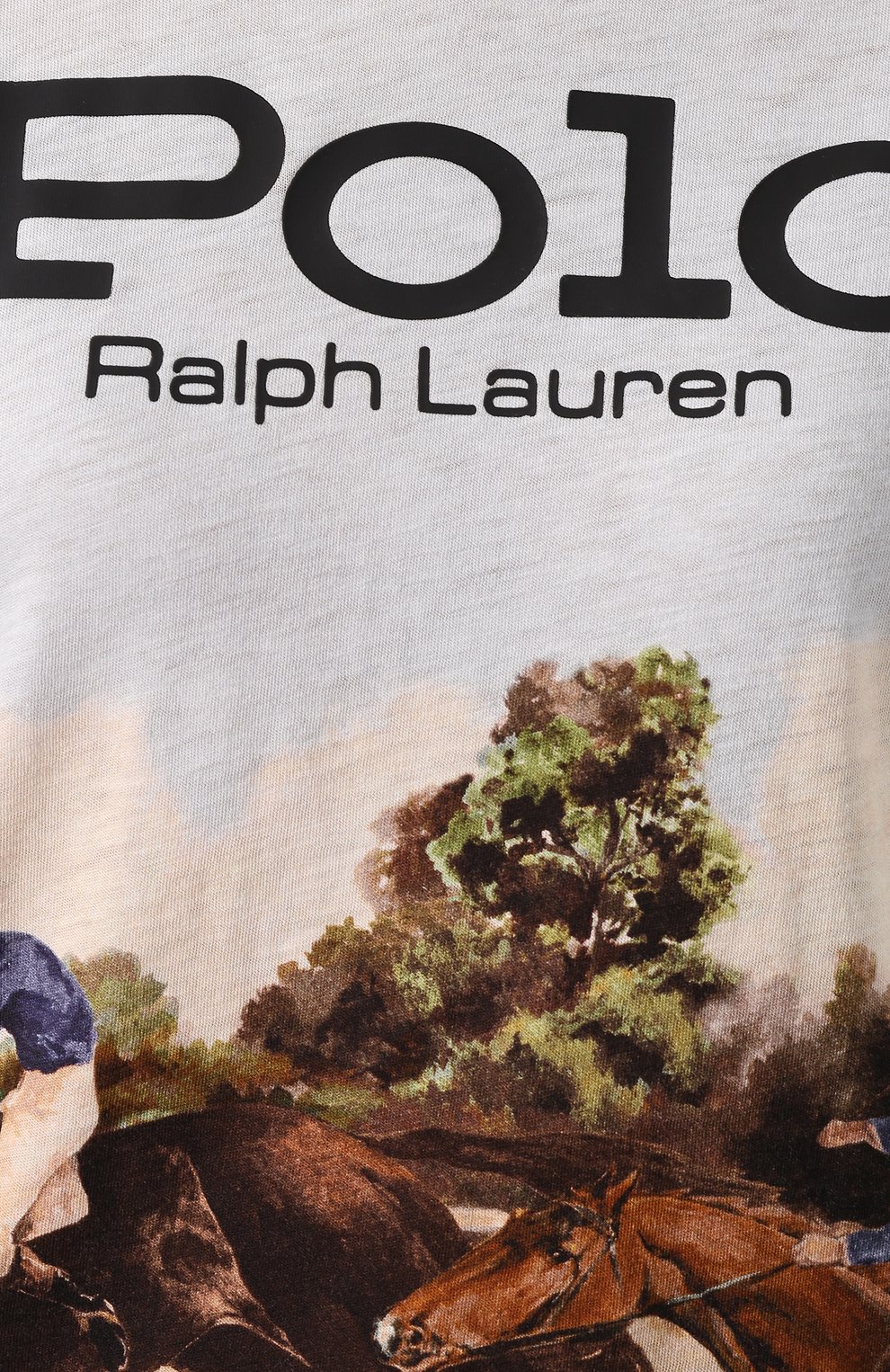 Хлопковая футболка POLO RALPH LAUREN разноцветного цвета по цене 12950 руб., арт. 211763478, фото 5 Хлопковая футболка POLO RALPH LAUREN, арт. 211763478, фото 5