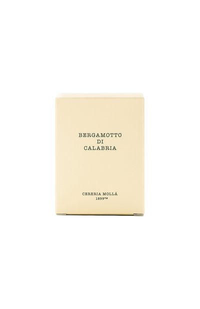 Свеча boutique bergamotto di calabria (70g) CERERIA MOLLA 1899, арт. 8424405011287, фото 5