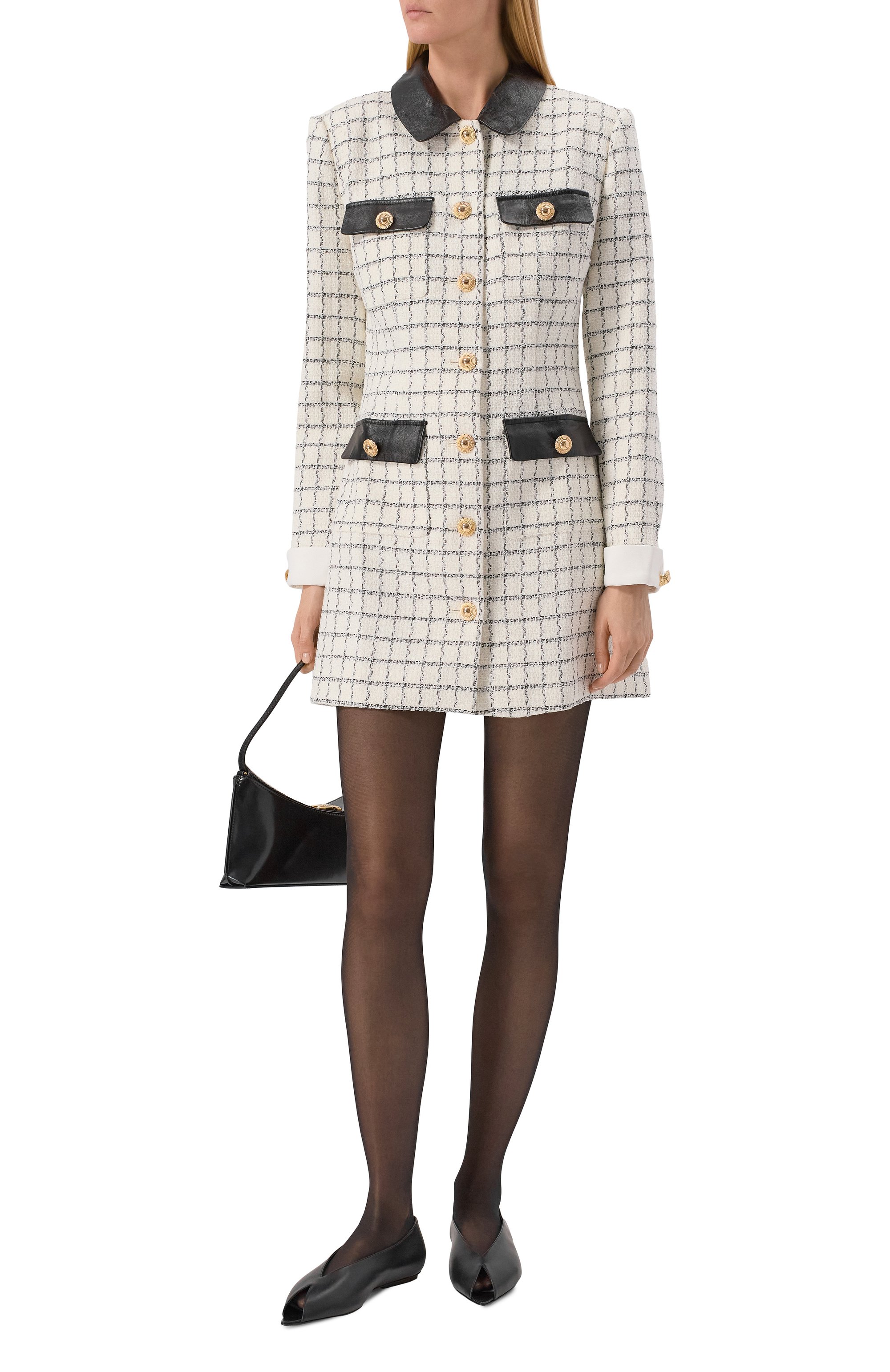 Кожаные балетки beak SERGIO ROSSI, арт. B13180/MMVN13, фото 3