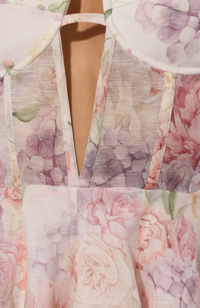 Платье изо льна и шелка YVON, арт. 0 140046, фото 5