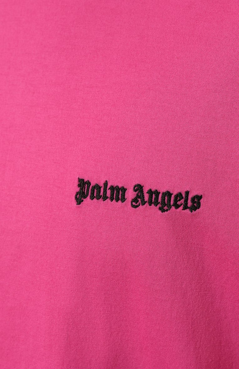 Хлопковая футболка PALM ANGELS, арт. PMAA002F23JER0013210, фото 1