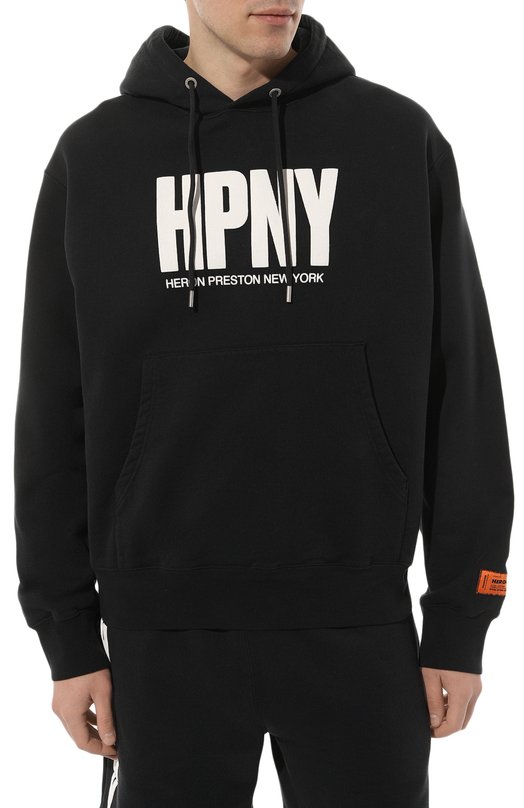 Хлопковое худи Heron Preston Чёрный, фото 3