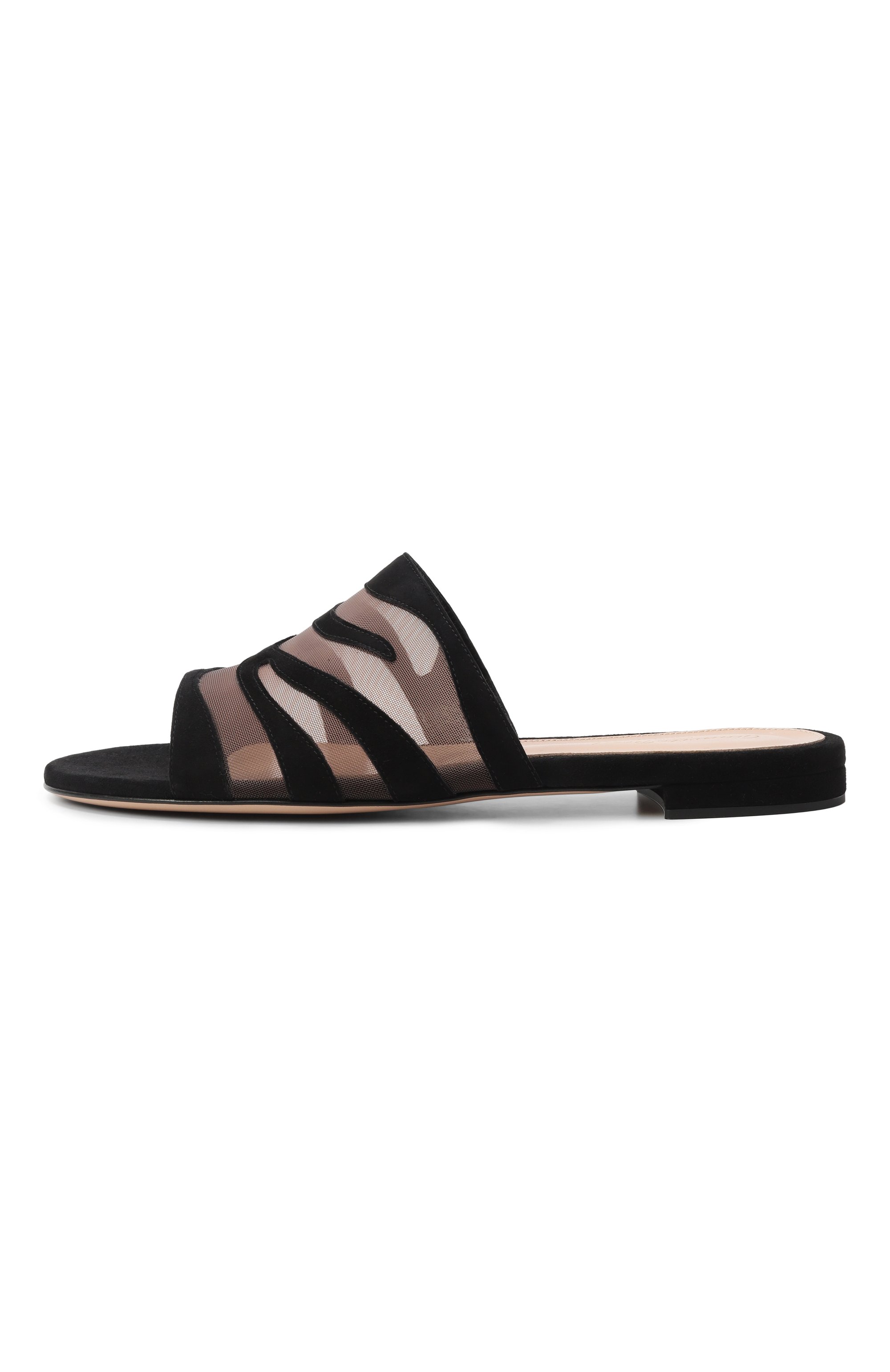 Комбинированные шлепанцы tigra GIANVITO ROSSI, арт. G10028.05RIC.XARBLPR, фото 4