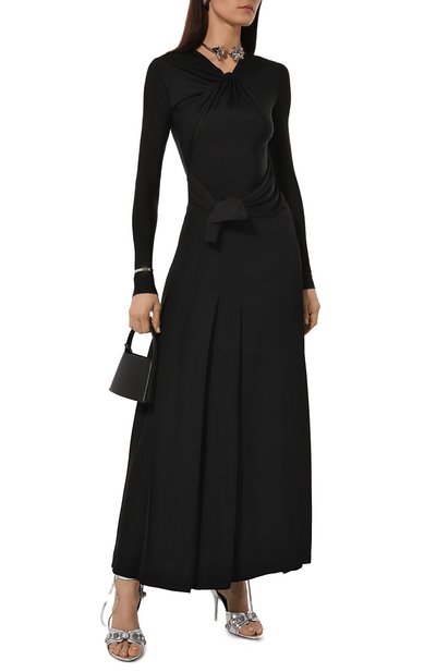 Кожаные босоножки cagole 110 BALENCIAGA, арт. 743057/WBDK3, фото 2