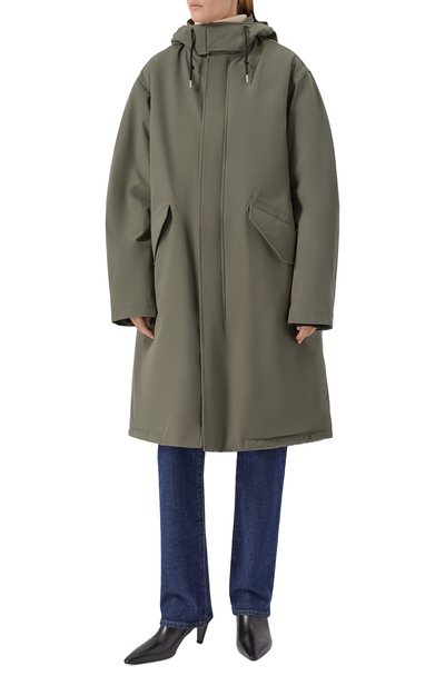 Парка A.P.C. хаки цвета по цене 84350 руб., арт. M30203/PSALJ, фото 3 Парка A.P.C., арт. M30203/PSALJ, фото 3