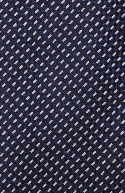 Шелковый галстук BRIONI темно-синего цвета по цене 25350 руб., арт. 062I00/P1429, фото 4 Шелковый галстук BRIONI, арт. 062I00/P1429, фото 4
