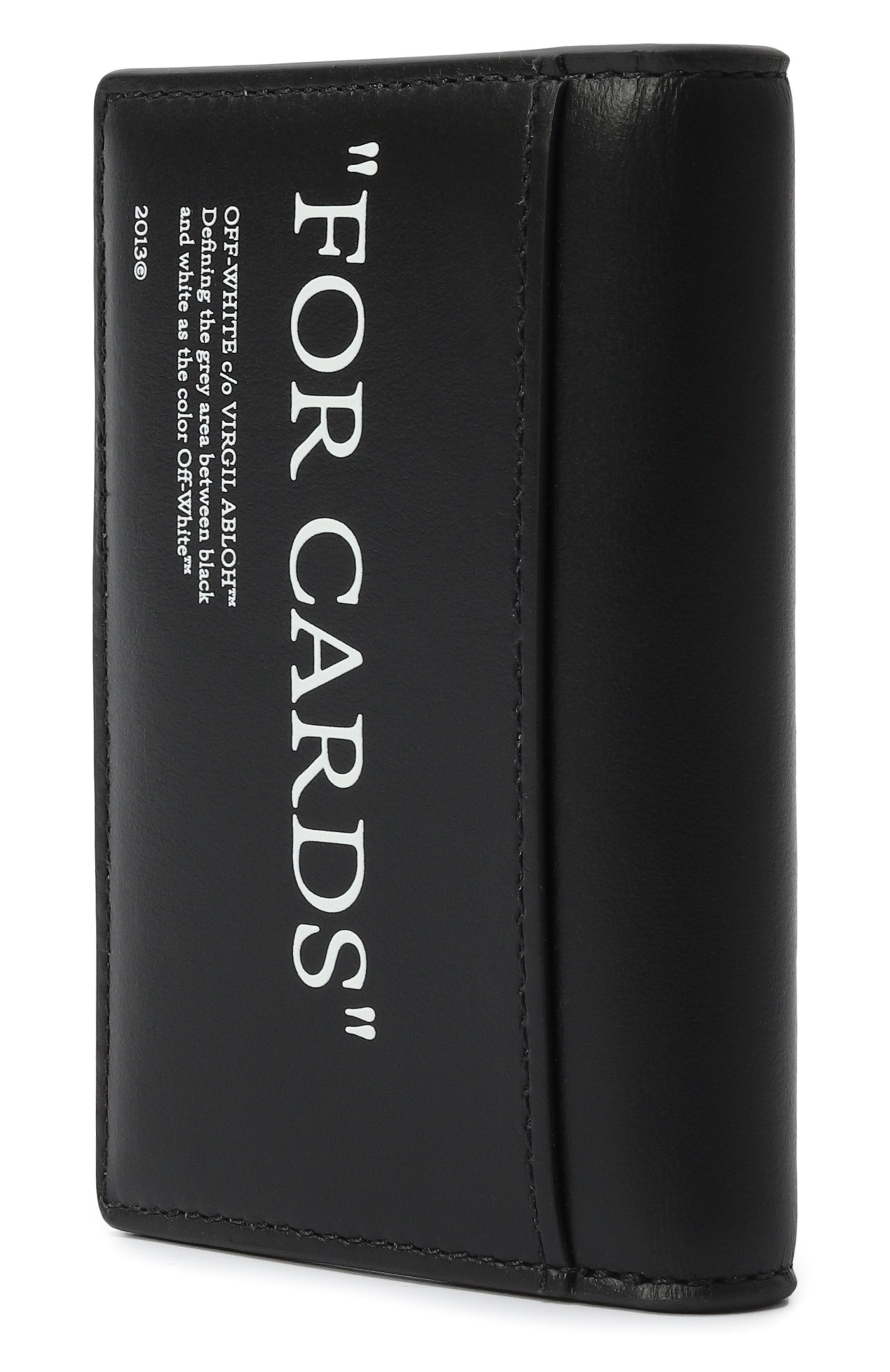 Кожаный футляр для кредитных карт OFF-WHITE, арт. 0MND088C99LEA001, фото 2