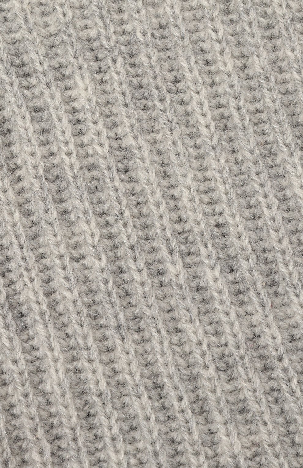 Кашемировый капор YVES SALOMON ENFANT светло-серого цвета по цене 19450 руб., арт. 24WEA009XXCARD, фото 3 Кашемировый капор YVES SALOMON ENFANT, арт. 24WEA009XXCARD, фото 3