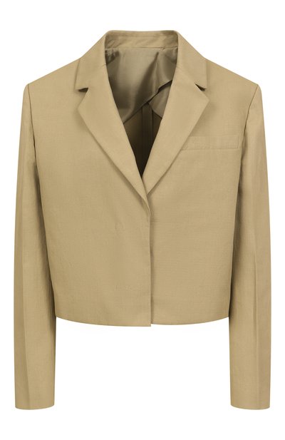 Женский жакет из хлопка и льна JUUN.J, арт. JW5311W01H