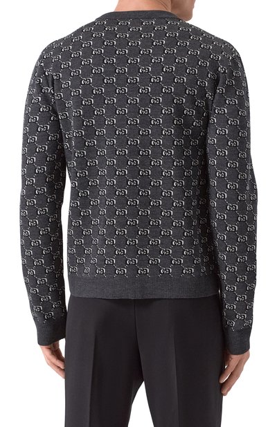 Шерстяной джемпер GUCCI, арт. 794503/XKEAP, фото 4