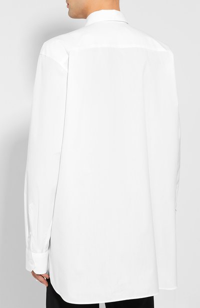 Хлопковая рубашка RAF SIMONS, арт. 192-291A-10000, фото 4