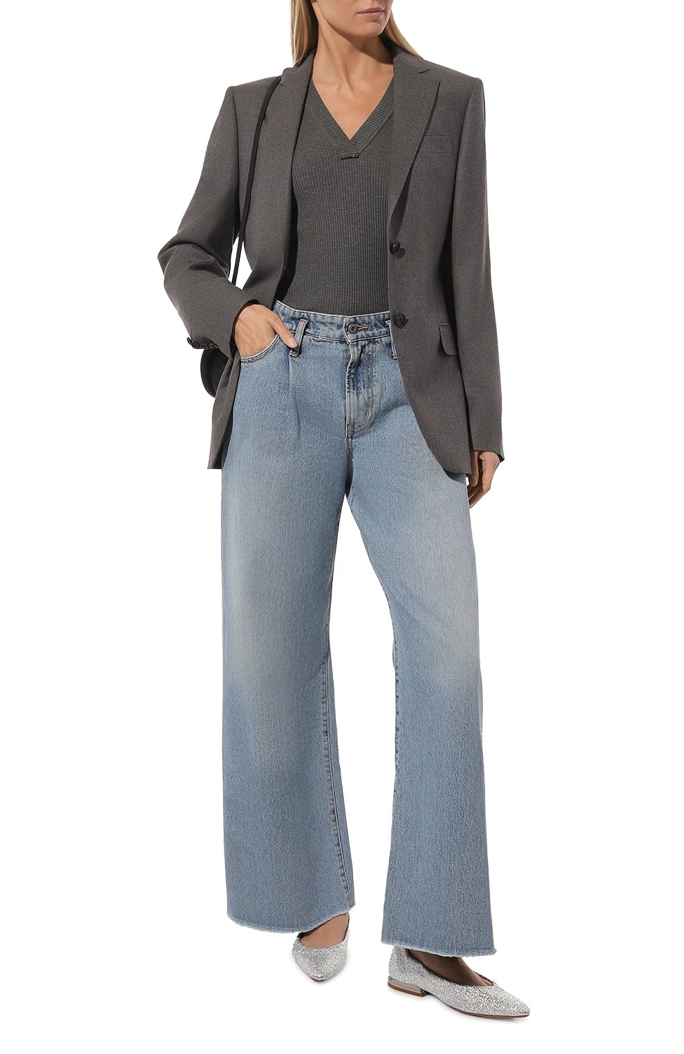 Хлопковый пуловер BRUNELLO CUCINELLI, арт. MH990BF202, фото 2