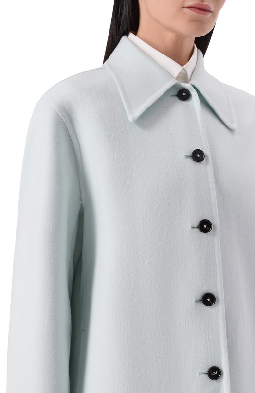 Кашемировая куртка Jil Sander J04BN0112/J35001 Голубой  J04BN0112/J35001 Фото 5