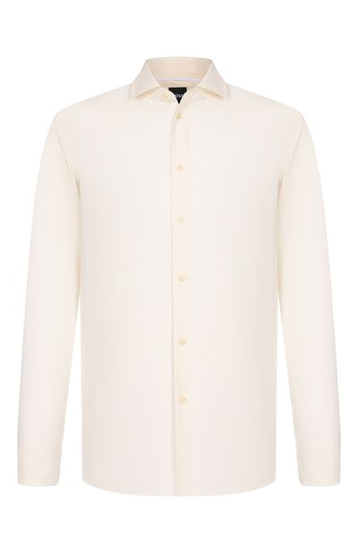 Мужская сорочка из хлопка и кашемира BOSS, арт. 50527364