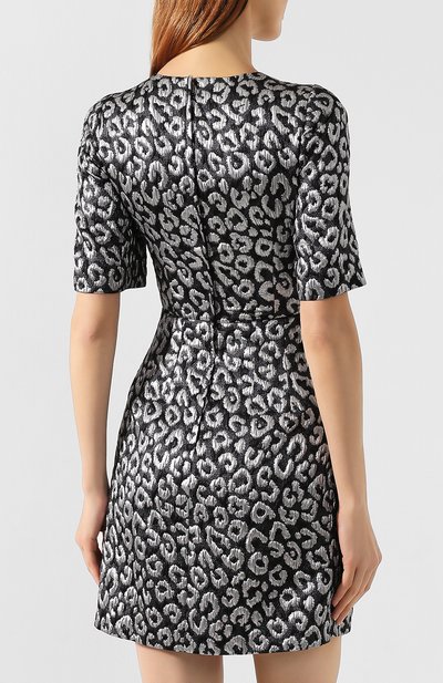Платье DOLCE & GABBANA серебряного цвета по цене 212500 руб., арт. F6F4GT/FJMZ5, фото 4 Платье DOLCE & GABBANA, арт. F6F4GT/FJMZ5, фото 4