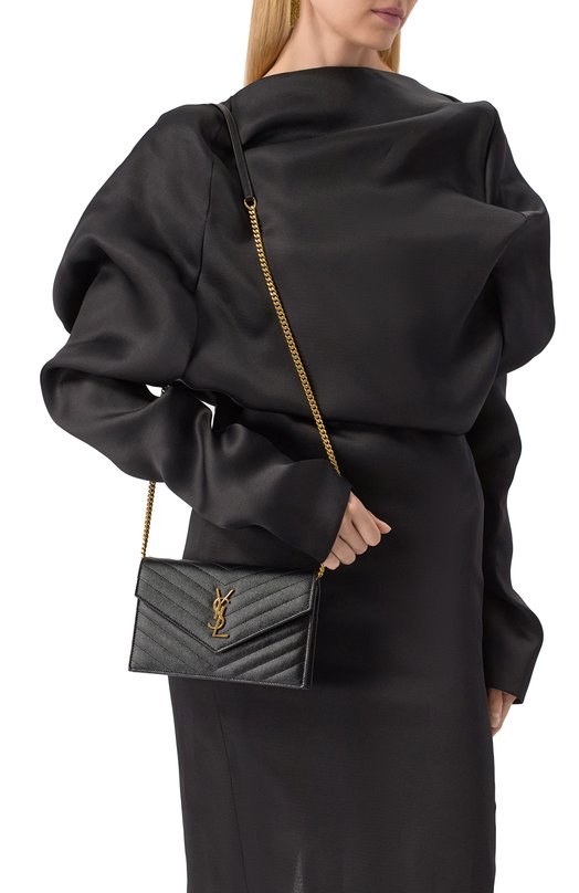 Сумка Cassandra Saint Laurent 742920/B0W01 Чёрный  742920/B0W01 Фото 2
