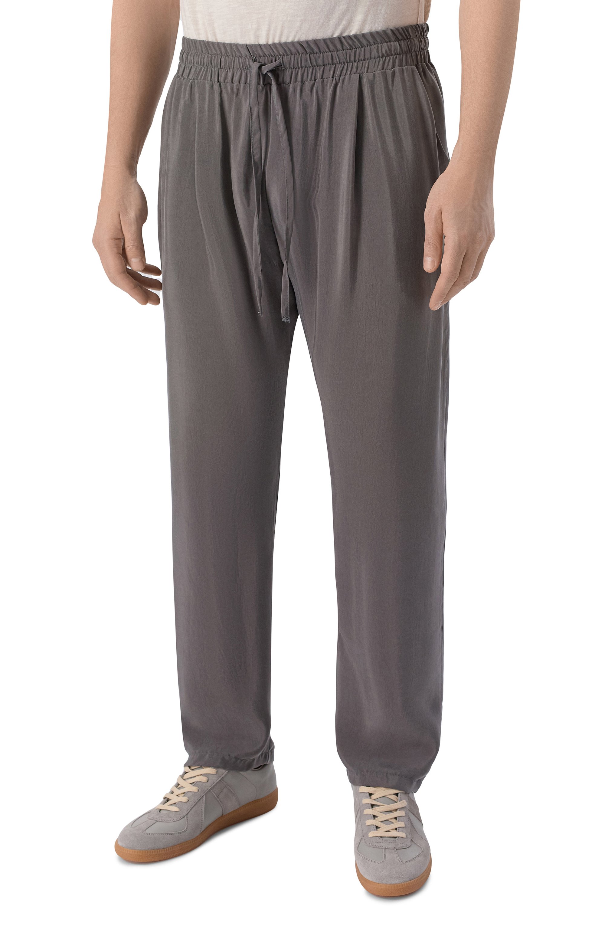 Брюки NEVER ENOUGH темно-серого цвета по цене 37550 руб., арт. 2B5M062-060/MPA020 W121, фото 3 Брюки NEVER ENOUGH, арт. 2B5M062-060/MPA020 W121, фото 3