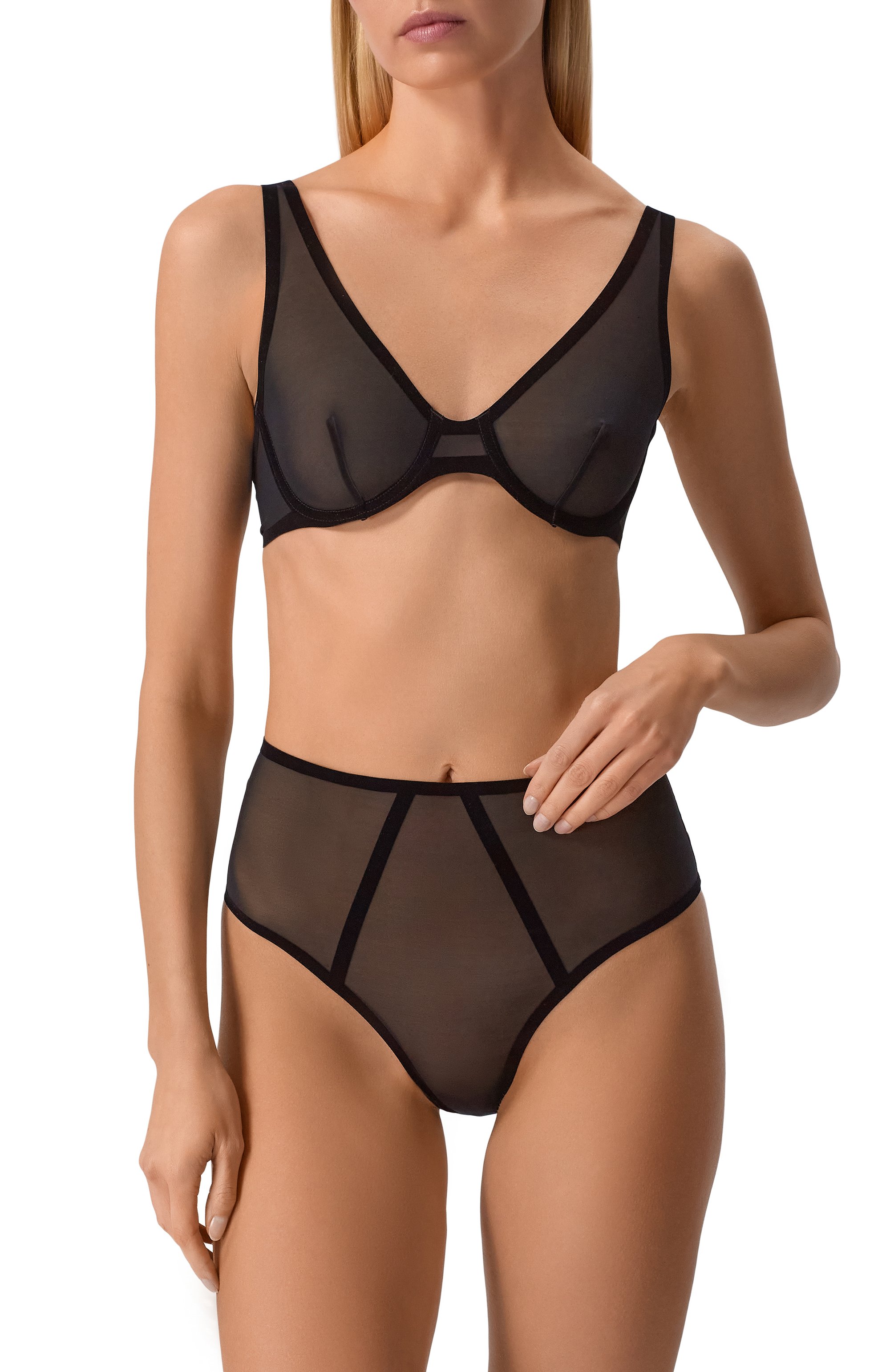 Трусы-слипы с завышенной талией WOLFORD, арт. 4W2312, фото 2