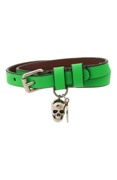 Кожаный браслет ALEXANDER MCQUEEN, арт. 554466/1AAD1, фото 1