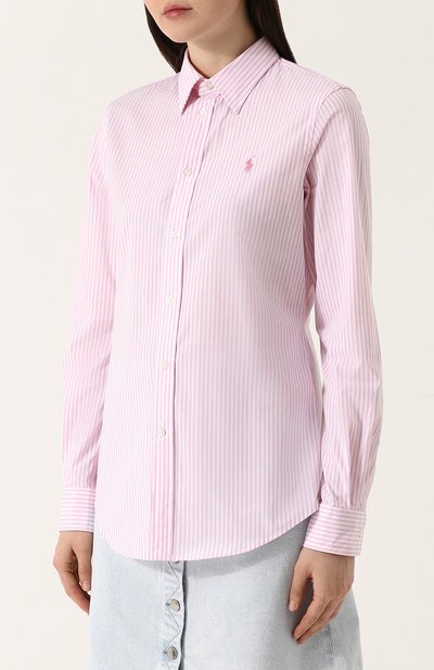 Хлопковая рубашка POLO RALPH LAUREN, арт. 211684070, фото 3
