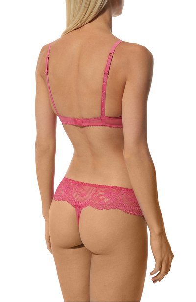 Бюстгальтер с мягкой чашкой LA PERLA розового цвета по цене 17550 руб., арт. 004890C, фото 3 Бюстгальтер с мягкой чашкой LA PERLA, арт. 004890C, фото 3