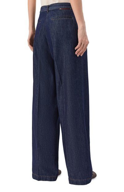 Джинсы DRIES VAN NOTEN синего цвета по цене 72200 руб., арт. 130937/3385, фото 4 Джинсы DRIES VAN NOTEN, арт. 130937/3385, фото 4