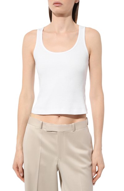 Хлопковая майка MM6, арт. S62NL0033/S24579, фото 3