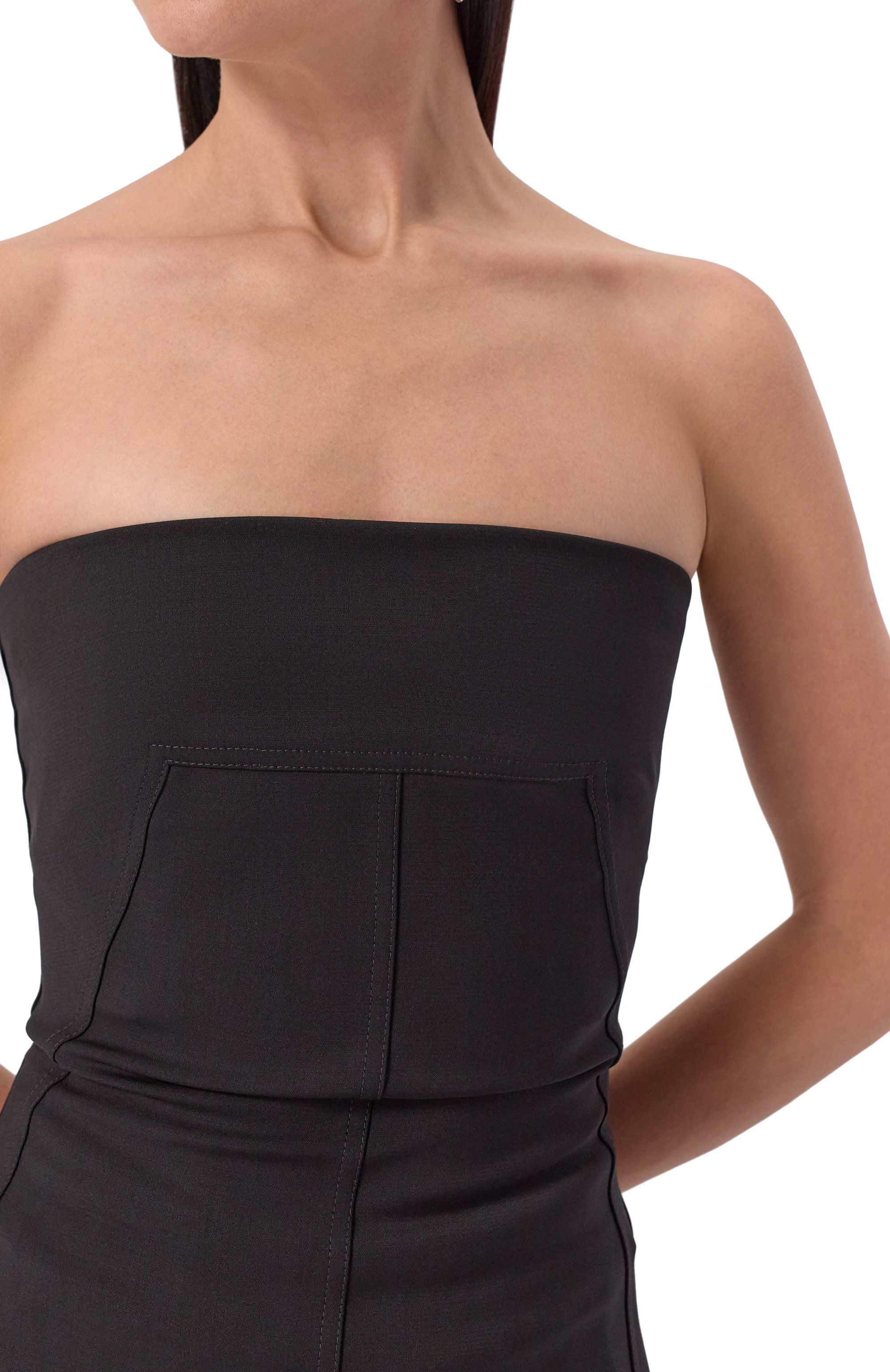 Шерстяной топ-корсет RICK OWENS, арт. RP02E4127/WST, фото 5