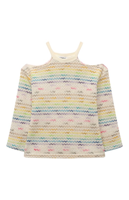 

Хлопковый пуловер Dondup Kids, Разноцветный