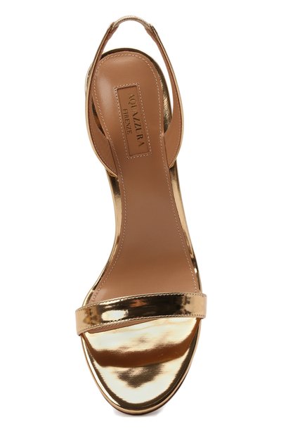 Кожаные босоножки so nude 85 AQUAZZURA, арт. SNUMIDS0-SPE-S0G, фото 5