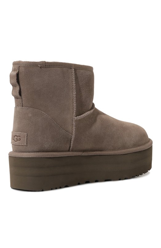 фото Замшевые полусапоги classic mini platform ugg