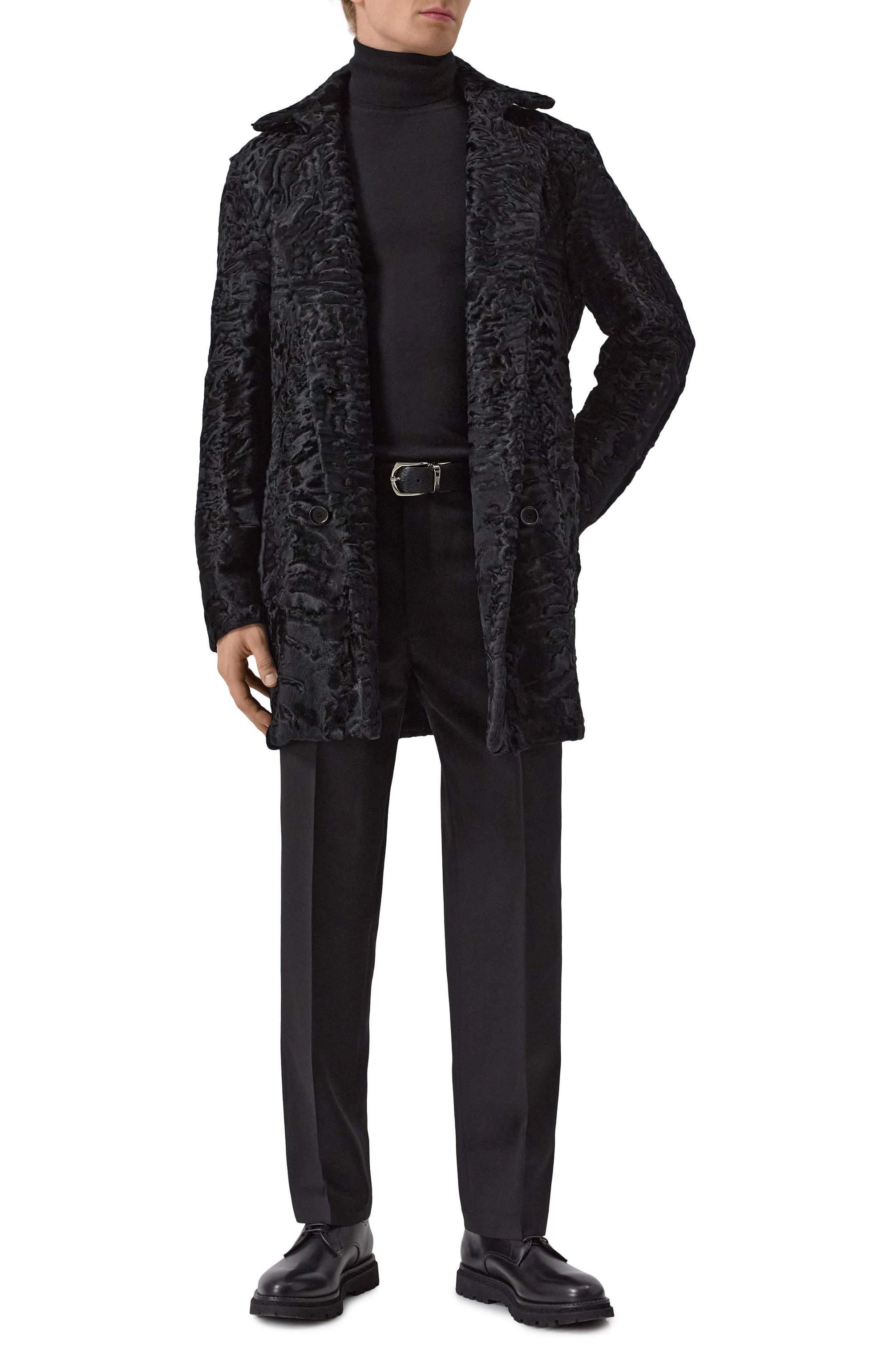 Пальто из свакары MVST, арт. FEKB-ES4365-2SW, фото 2