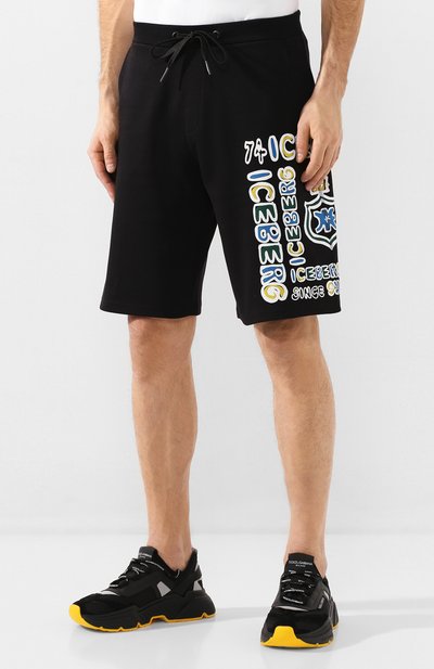 Хлопковые шорты ICEBERG, арт. 20E I1P0/D012/6311, фото 3